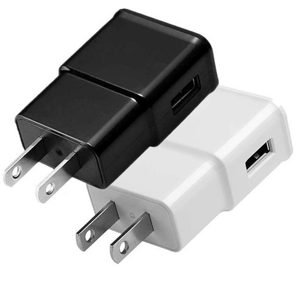 5V 2A Real EU US Ac home travel wall charger auto power adapter for samsung s7 s8 s9 note7 8 i7 8 x