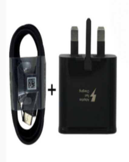 Travel Wall Charger Fast Charger 5V 2A US/EU UK Plug 1.2M Type C Cable for Samsung Galaxy S8 S9 phone chargers