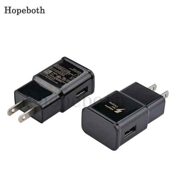 For Samsung Note 8 S7 High quality Adaptive Fast Charging Wall Travel Charger 9V 1.6A 5V 2A Cradle Design With Type-C Cable