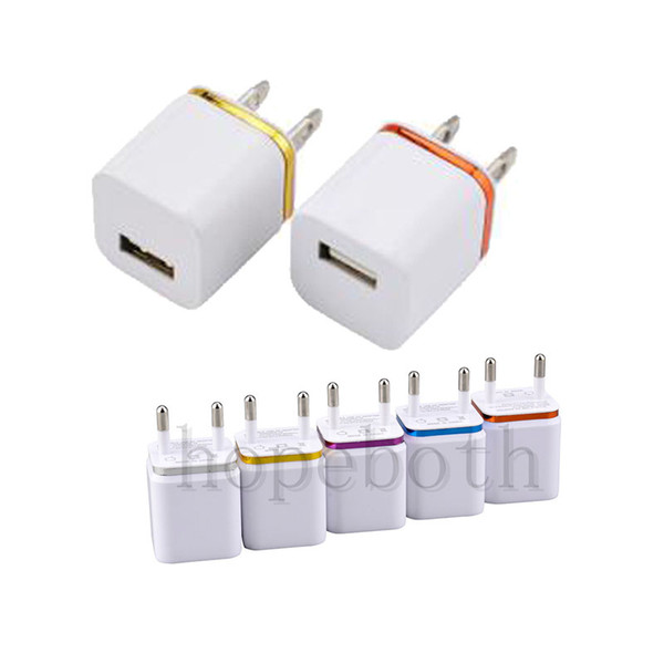 Hot 5V 2A USB Wall Charger Turbo Adapter Charging 2A EU US Plug For Samsung Galaxy S7 S6 S8 Plus Note8