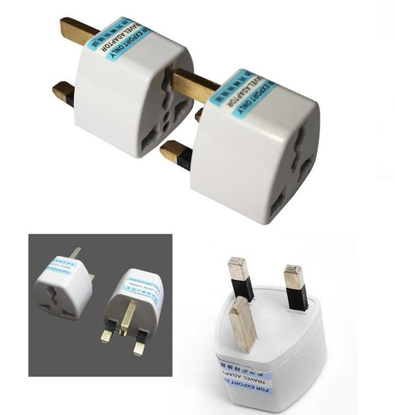 EU/US/AU to UK travel plug convertor Universal Travel Power Adap
8000
ter Plug 3 Pin AC Power for UK Plug DHL Free