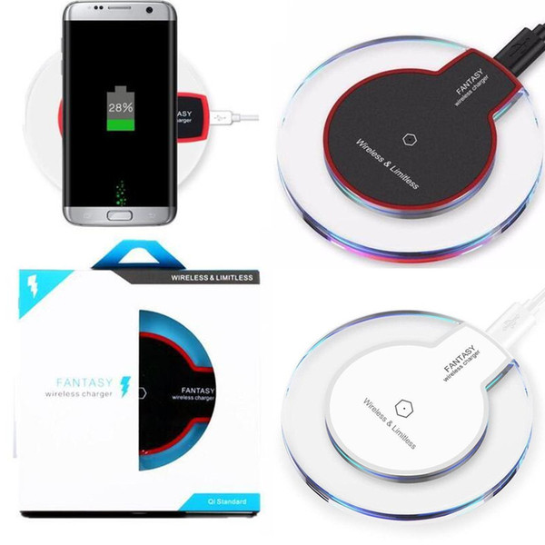 High quality one Qi Wireless Charger For iPhone X 7 8 Plus charger charging stand pad for samsung note 8 s8