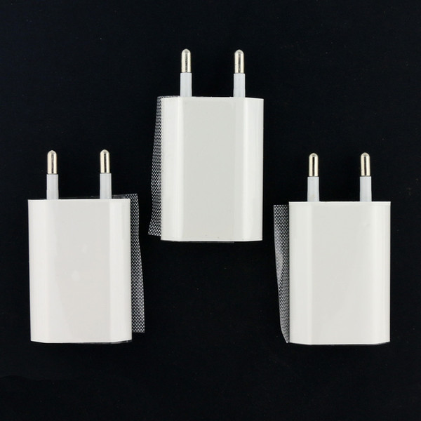 Universal US/EU Plug USB AC Home Travel Wall Charging Power Adapter For Apple iPhone 1A Charger Power