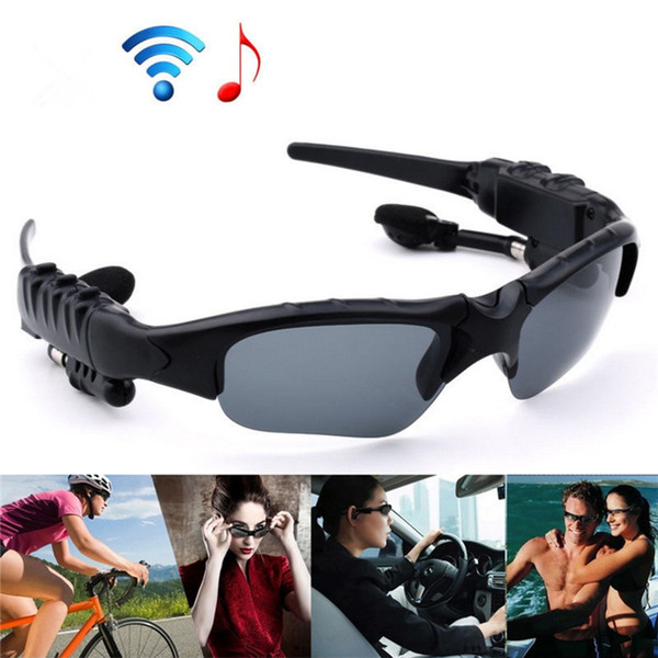 Oldshark Wireless Music Sunglasses with Stereo Hands free Bluetooth 4.1 Headset Headphone Free Replaceable lens For Many Phones 50-EJ