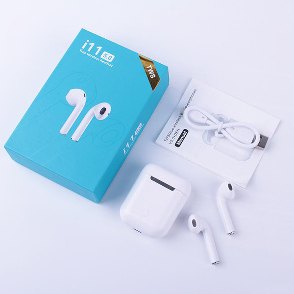 i11 TWS Bluetooth 5.0 Wireless bluetooth Headphones With Touch Control SIRI Ture Stereo Earphones wireless Headset Earbuds With Charger Box