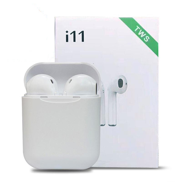 i11 TWS Bluetooth 5.0 Wireless bluetooth Headsets Ture Stereo Earphones wireless Headphones Earbuds With Power Charger Box