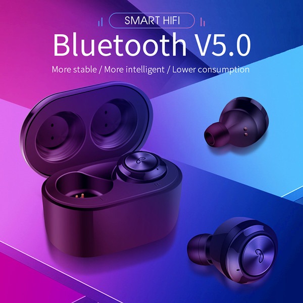 A6 TWS Twins Mini Earbuds With Charge Box Mini Wireless Bluetooth 5.0 Earphone Stereo True Wireless Headphone Eliminate Noise