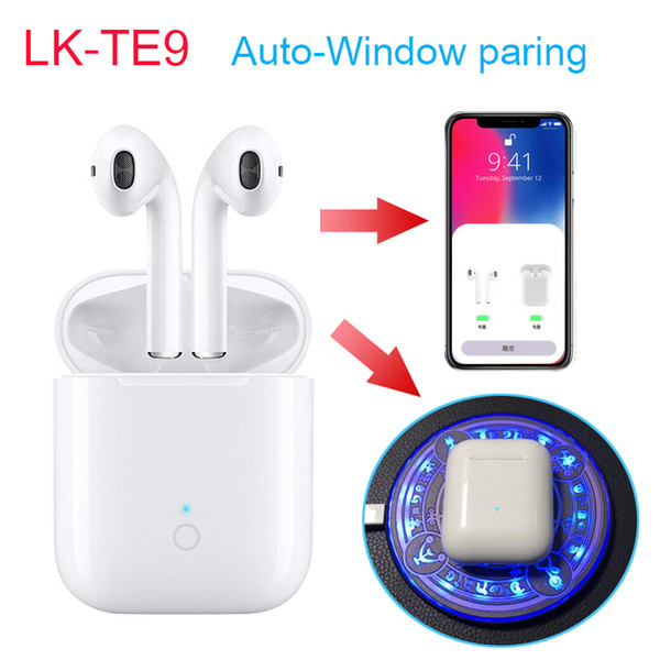 1:1 Air Aoto-window-pair Bluetooth Earphone HIFI Bass Sound Touch control Earbuds pk i10 i11 i12 Air mx tws