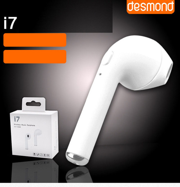 I7 Bluetooth Headset i8 Wireless Mini Earbuds Single Ear Stereo 4.1 New Bluetooth Headset Retail Or Wholesale