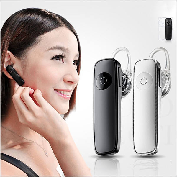 M165 Hot Wireless Stereo Bluetooth Headset Earphone mini wireless bluetooth handfree universal for all phone with pakcage