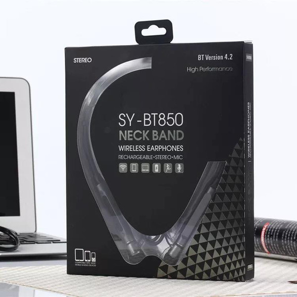 Hot-selling neck bluetooth headset 4.2, wireless sports bluetooth headset