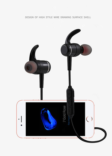 Bass Bluetooth Earphone Wireless Headset Headphones With Mic Stereo Magnetic Blutooth Earphones for Mobile Phone Sports
