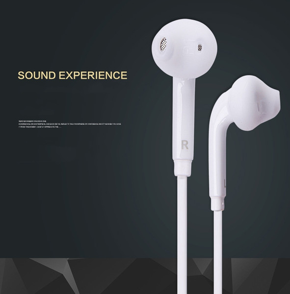 Headphone for Galaxy S7 S7 edge S6 S6 edge 3.5mm Stereo Earphone High Quality Headset with Mic and Remote 100pcs/up