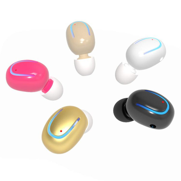 Q13 mini Invisible Bluetooth earphone calls wireless headphone bluetooth 4.1 earbud noise canceling with Mic for iphone 7 android Sport