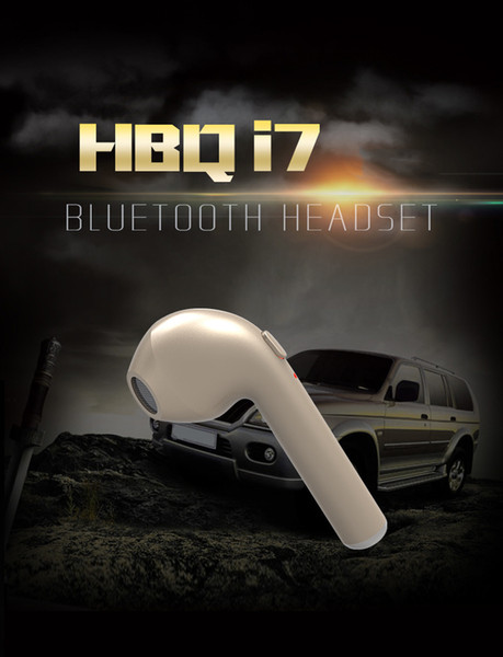 2017 HBQ I7 Mini Bluetooth Earbud Single Wireless Invisible Headphones Headset With Mic Stereo bluetooth Earphone for Iphone Android