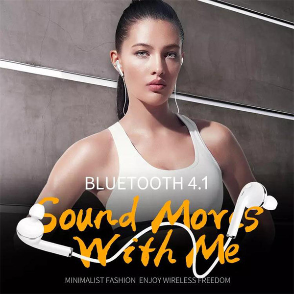 V3 Bluetooth 4.1 mini Earphone Sport Running With Mic Earbud Wireless headphone Car Driver Bluetooth Headset For iPhone Samsung all phone