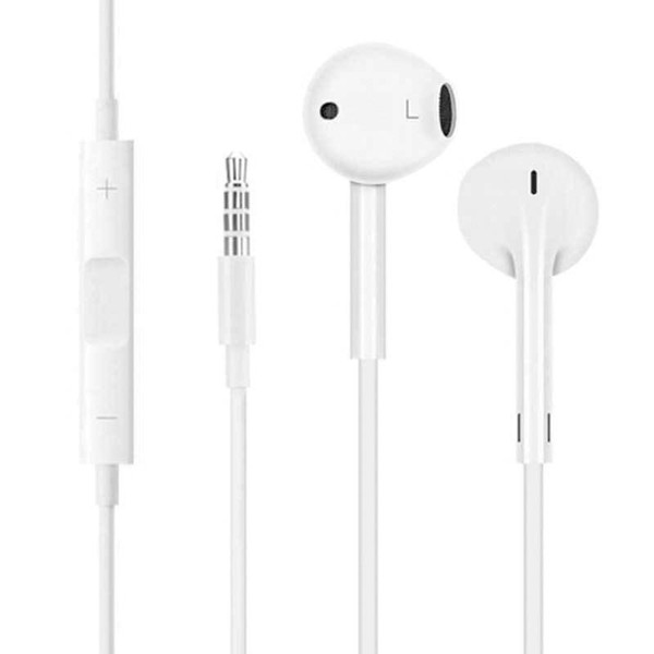 Applicable TYPE-C Android 6 generation 7 generation headphones iPhone universal line control in-ear subwoofer with wheat headphones