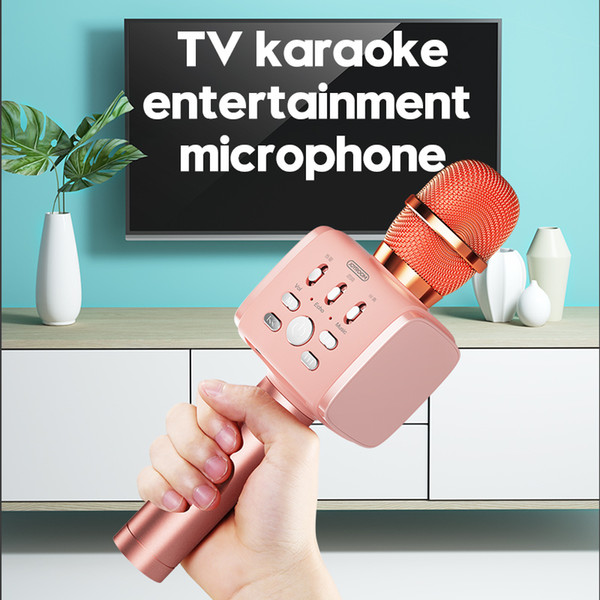 JOYROOM Bluetooth Karaoke Microphone JR-MC3 Portable Handheld Wireless Karaoke Mic Speaker Machine for iPhone Samsung PC All Smartphone