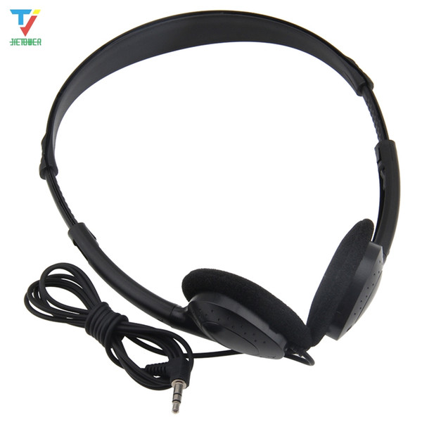 Flexibility disposable headsets bulk quantity earphone headphones suited for plane tours museums schools labs hospital fitness center 100pcs