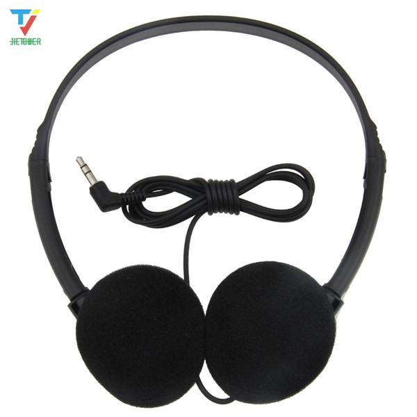 good disposable Cheapest headset headphone F type plug wired Plastic gift headphones factory produce 3.5mm for PC mp3 phone wholesale 50pcs