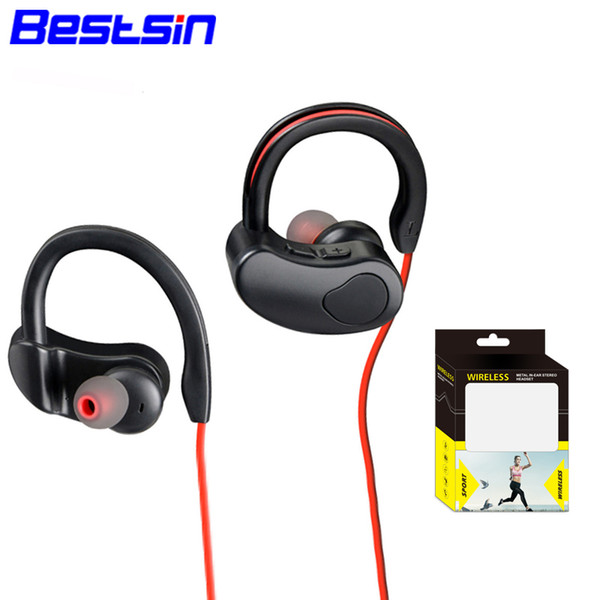 Bestsin Wireless Bluetooth Headphone K100 Sport Earphne Bluetooth Headset Stereo with Microphone For Iphone XSMAX Samsung Note9