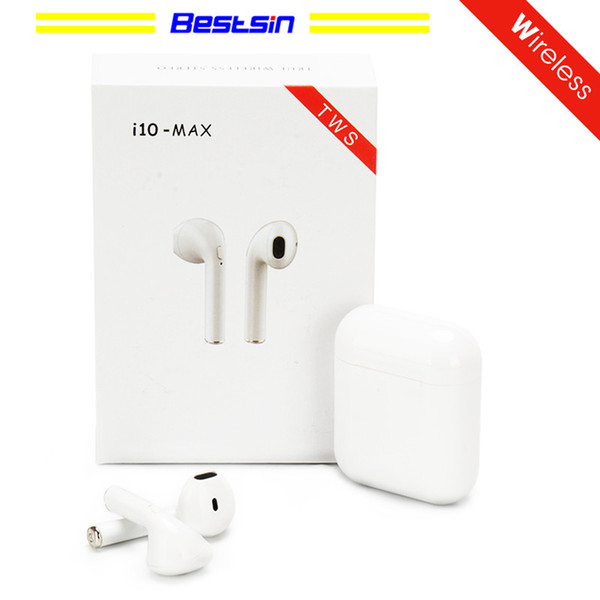 i10 Max TWS Ifans Mini Wireless Bluetooth Earphone Earbuds With Charging Box For Android Iphone7/8/X