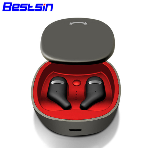 Bestsin A2-TWS V5.0 bluetooth headset movement waterproof mini ears wireless TWS bluetooth headsets For Iphone XS XR XSMAX