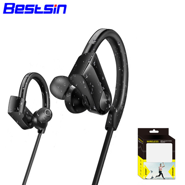 Bestsin K98 Sports Earphone Play music 4-5 hours Ear-Hook Wireless Bluettoth Running Headphone For Iphone XS XR XSMAX