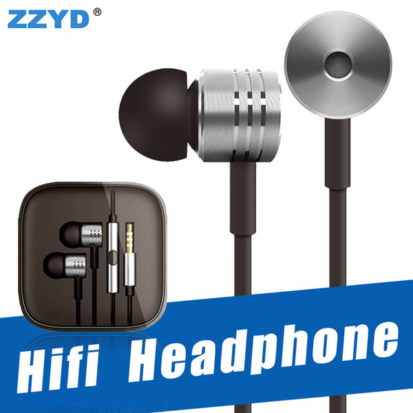 Xiaomi HIFI Headphones 3.5mm Noise Cancelling Earphones Headphone Music With Microphone for Xiaomi SamSung with retail package