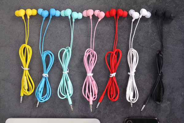 Wholesale EM55 Headphones 3.5mm Earphones Earbuds for Android iPhone as Good Cost Effective Gift Headsets