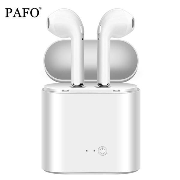 i7s Bluetooth Earbuds Wireless Headphones Headsets Stereo In-Ear Earphones With Charging Box for ios and Android FOR Samsung Apple Xiaomi