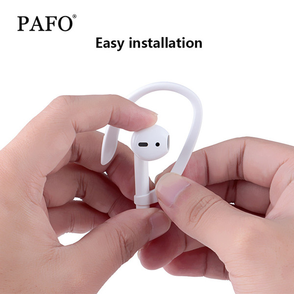 Protective Ear Hook Holder Secure Fit Hooks for Airpods Bluetooth Headphone Wireless Earphone Accessories Silicone Sports Anti-lost Ear Hook