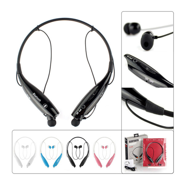 For HV800 Neckband Bluetooth Sport Earphone In-Ear Stereo Wireless Headphone Headset With Mic for Iphone 7 6plus LG samsung