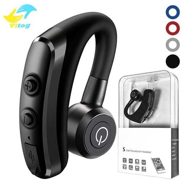 high quality V5 Wireless Bluetooth Headphones CSR 4.1 Business Stereo Wireless Earphones Earbuds Headset With Mic Voice Control with package