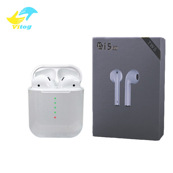 i5 wireless bluetooth headphones Earphones wireless headset earbuds bluetooth 5.0 with touch control vs i10 i12 tws