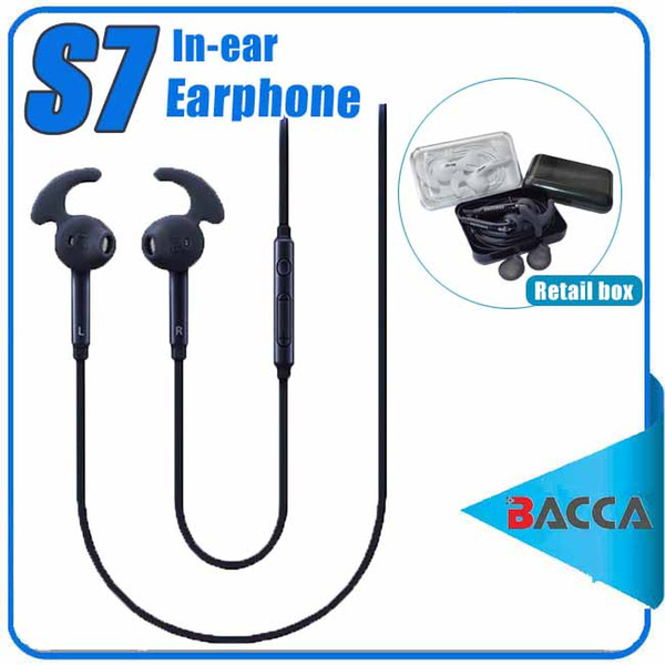 For S7 Earphone Headset In Ear Stereo Earbuds Earphones Audifonos With Mic for Samsung Galaxy S7 S6 S5 S4 S3 S2