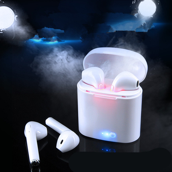 I7 TWS Twins Mini Bluetooth Earbud Wireless Invisible Headphones Headset with Mic CSR4.1 Stereo Bluetooth Earphone