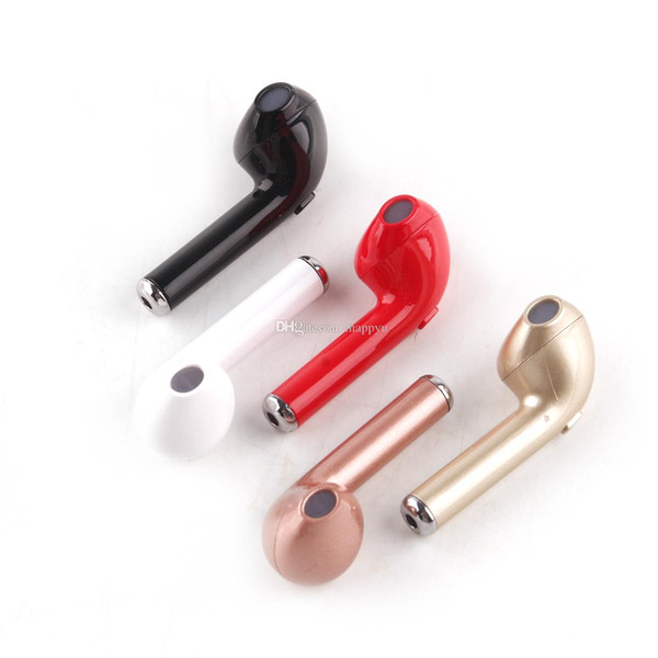 New arrived HBQ I7 Mini Bluetooth Earbud Single Wireless Invisible Headphones Headset With Mic Stereo bluetooth Earphone for Iphone Android