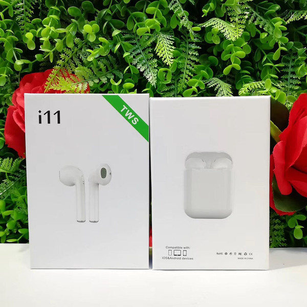 i11 TWS Bluetooth 5.0 Wireless Earphones Earpieces mini Earbuds i7s With Mic For iPhone X 7 8 Samsung