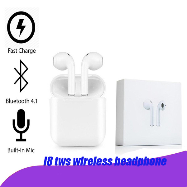 Bluetooth headset i8tws headphone earplug type single ear stereo 4.1 Bluetooth headset dual ear bluetooth earphone