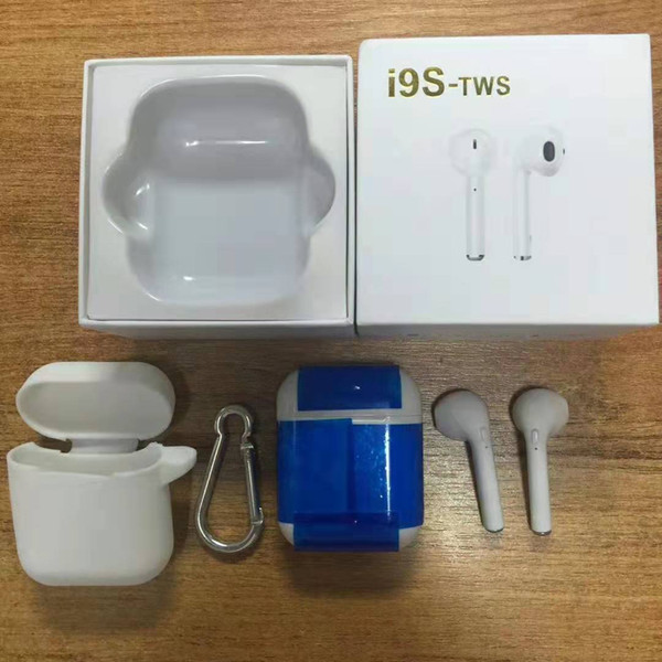i9s tws wireless bluetooth headphones ture stereo bluetooth 5.0 Earphones wireless headset earbuds with magnetic charger case