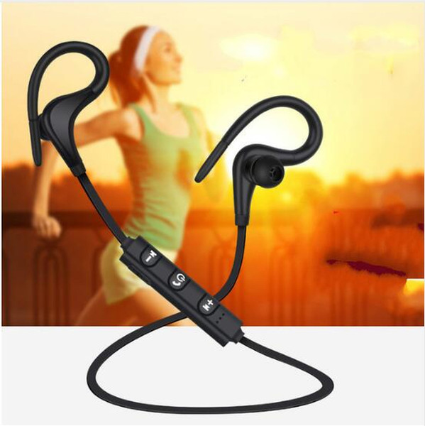 BT1 Wireless Bluetooth headphones Sport Ear hook Earbuds Stereo Wireless earbuds headset earphones with Mic for iphone samsung smartphones