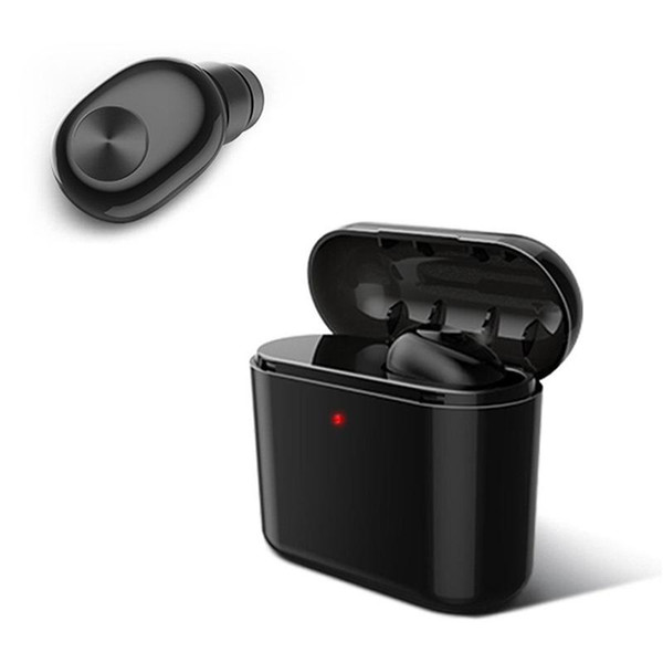 BL1 Bluetooth Wireless Earphone with Charging Box Fashion Good Quality invisible mini 700mah Earbuds Small Headset DHL Drop Shipping