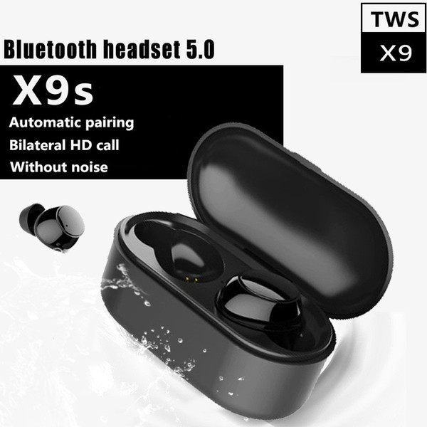 Mini Twins headphones Wireless Bluetooth 5.0 Stereo earphones Waterproof Sport Headphone In-Ear Earphones Earbuds TWS With Charging Socket