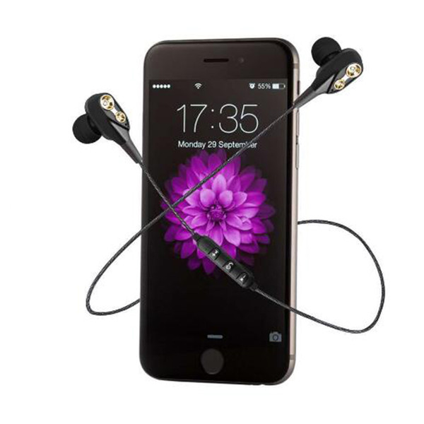 S10 four speakers bilateral stereo 4.1 ear halter ear plug sports running drive universal wireless Bluetooth headset