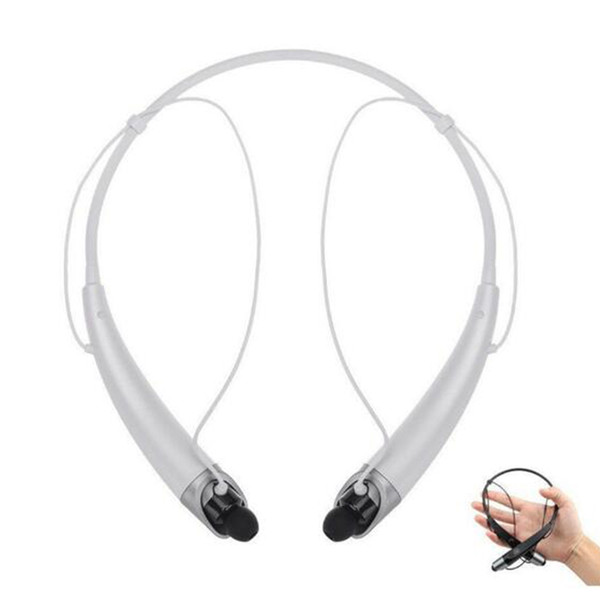 HBS-500 sports stereo neck-mounted Bluetooth headset noise reduction running NFC function ultra-light space metal universal headset
