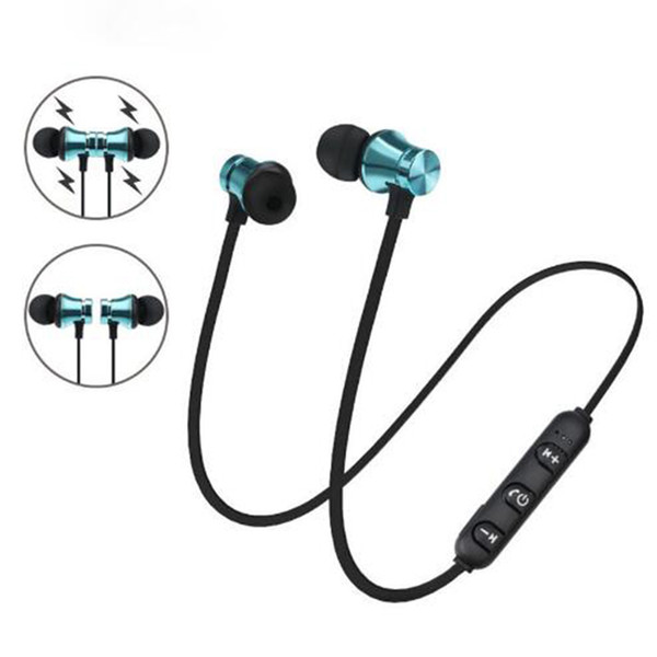 XT11 magnetic wireless Bluetooth headset running into the ear neck hanging neck wearing bilateral stereo universal boys and girls