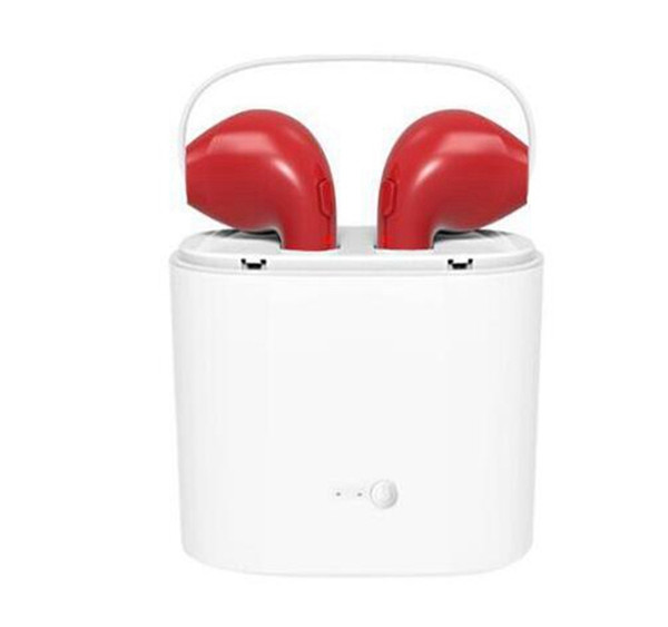 i7 TWS Bluetooth Headphones With Charge Cable Mic Mini Twins Wireless Earphones Portable In-ear Earbuds For Driver Retail Box Better HBQ