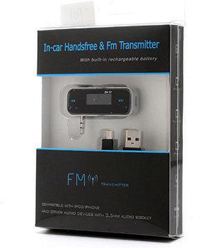Coche transmisor FM AUX 3,5 teléfono inteligente modulador inalámbrico Auto manos libres llamada Fm modulador pantalla LCD accesorios del co