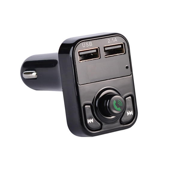 B3 Universal Design Wireless Bluetooth Hands free Car Kit FM Transmitter MP3 Player 5V 2.1A Dual USB Charger Kit 3 COLORS